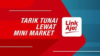 Cara Tarik Tunai di Minimarket  LinkAja [upl. by Anaujik]