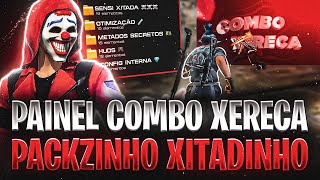 Saiu novo⚙️😈 PAINEL COMBO X3RECA  OFICIAL  PACK DE SENSI XITADINHO  MELHOR SENSIBILIDADE ANDROID [upl. by Saimon834]