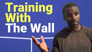 How To Train On A Tennis Wall Improve your control and consistency [upl. by Irual986]