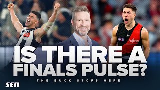 Could Collingwood or Essendon still play finals Recapping a HUGE weekend  The Buck Stops Here SEN [upl. by Satterfield]