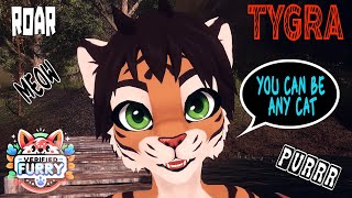 Meet TYGRA Purrfectly You An Avatar For VRChat [upl. by Eitsirhc]