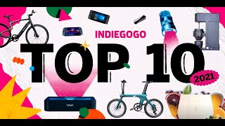 Indiegogo Year In Review The Top 10 Crowdfunding Campaigns of 2021 [upl. by Cullan635]