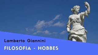 Filosofia Hobbes  Materialismo e meccanicismo [upl. by Ethelstan533]