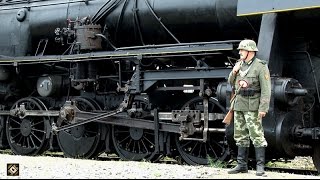 Lattaque du train allemand CFTVA 05 et 06092015 [upl. by Ahser]