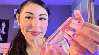 💄Doing my makeup amp update 🍒🛍️ asmr [upl. by Llerrod]