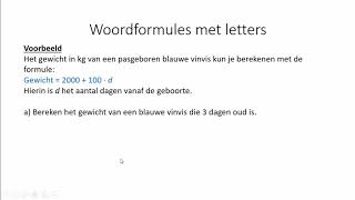 Woordformules met letters 1 HAVOVWO amp 1 VWO [upl. by Ayanad]