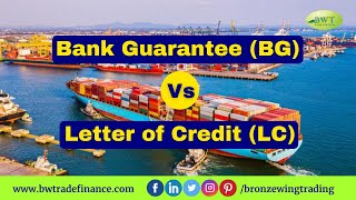 Difference Between Bank Guarantee BG vs Letter of Credit LC [upl. by Duval864]