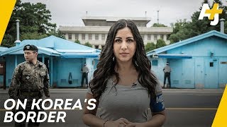 North Koreas dangerous border Inside the DMZ Pt1  AJ [upl. by Cristen]