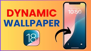 How To Set Dynamic Wallpaper On iOS 18  iOS 18 Dynamic Wallpaper [upl. by Rehotsirhc]