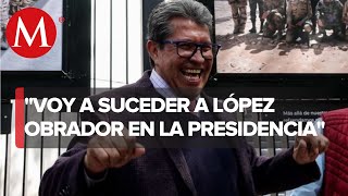 Monreal reitera intención de suceder a AMLO en 2024 quotMéxico requiere reconciliaciónquot dice [upl. by Atteynek]