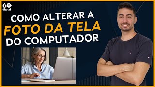 MUDANDO A TELA DE FUNDO DA ÁREA DE TRABALHO DO COMPUTADOR [upl. by Niletak]