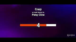 Crazy  Patsy Cline  Karaoke [upl. by Kare297]