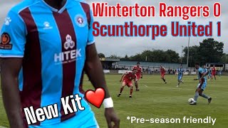 Winterton Rangers 01 Scunthorpe United friendly [upl. by Ydnar492]