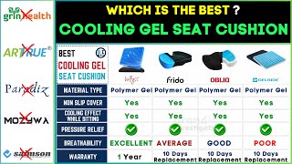 🪑 Best Portable Seat Cushion 2024  Cooling amp Pressure Relief [upl. by Gnet]