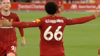 Trent Alexander Arnold goal vs Chelsea [upl. by Cherida]