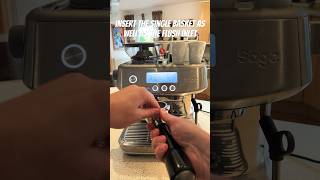 Sage Barista Pro  Flush workflow  routine coffee barista asmr baristalife coffeemagic [upl. by Aynuat]