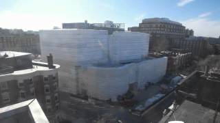 Yawkey Center for Student Services Construction TimeLapse [upl. by Haididej]