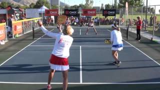 Doubles Pickleball Strategy 201  Dinking Strategy [upl. by Dacey]