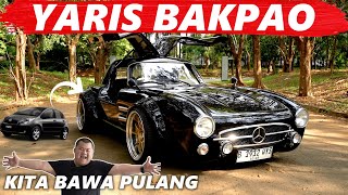 APA RASANYA NYETIR REPLIKA MERCEDES SLS YANG DIBUAT DARI TOYOTA YARIS INI [upl. by Hampton]