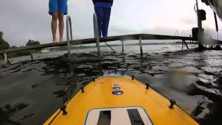 rc boat crash Gopro [upl. by Celik]