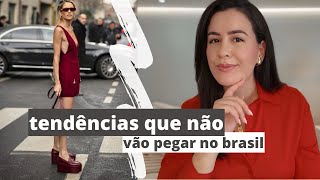 Tendências Inverno 2024 que a brasileira não vai usar 👀🆘 [upl. by Jacquetta]