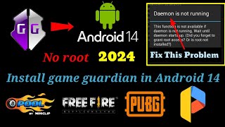 How To Install And Use Game guardian in Android 14  No Root [upl. by Lledniw]