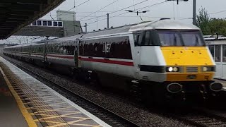 LNER 82222 amp 91109  1A30 1245 Leeds  London Kings Cross 01102024 [upl. by Dottie749]