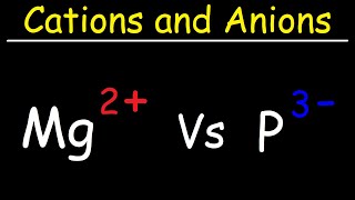 Cations and Anions Explained [upl. by Adelbert]