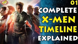 Complete XMEN Timeline Part 1  Birth Of Mutants  ComicVerse [upl. by Yknip391]