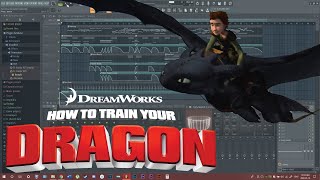 Test Drive  How To Train Your Dragon FL Studio Orchestral Remake [upl. by Imogene838]