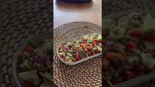 Lentil Salad  saladrecipe healthylifestyle healthyrecipes vegan vegetarian wellnessjourney [upl. by Nycila367]