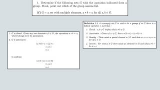 211f  Herstein Chapter 2 Section 1 Problem 1f [upl. by Hilary]