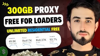 Get Free Proxy Plan Upto 300Gb Free Residential Proxies 2024  AdsenseADX Loading  Mr Sham [upl. by Aip]