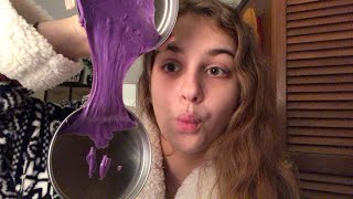 ASMR  PUTTY  tapping whispering and playing with putty [upl. by Sneed]