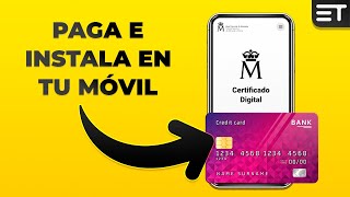 Pagar e Instalar el Certificado Digital en tu Móvil FNMT 2 EducaTutos [upl. by Eenrahc11]