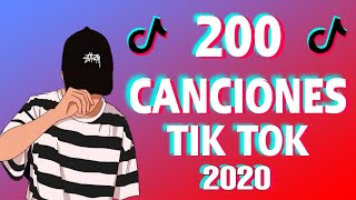 200 Mejores Canciones De TIK TOK Del 2020 🔴 Canciones De TikTok Que No Sabías El Nombre [upl. by Gapin]