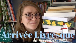 ARRIVÉE LIVRESQUE ✨  Novembre 2023 [upl. by Solnit250]