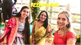 LADIES SANGEET amp JAGGO WITH REENA KAUR [upl. by Plank]