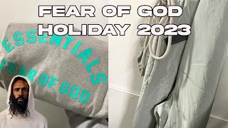 Fear of God Essentials Holiday 2023 Drop [upl. by Itsur]