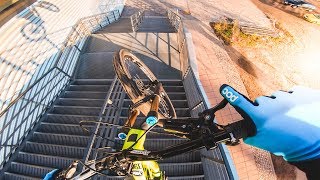 URBAN FREERIDE MOUNTAIN BIKE STREET TOUR CHEMNITZ  Rose Bikes Soulfire 3  The Bruce [upl. by Asilaj915]