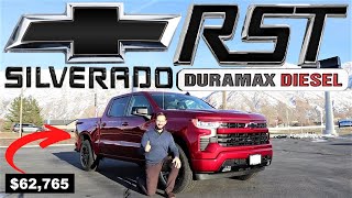 2023 Chevy Silverado 1500 RST Duramax This Truck Is Almost Perfect [upl. by Llehsim960]