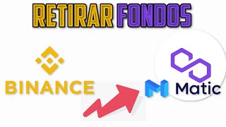 Cómo ENVIAR FONDOS desde BINANCE a la RED de POLYGON MATIC [upl. by Kimberlee]