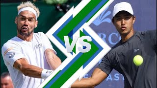 Fabio Fognini vs Pedro Sakamoto  SAN MARINO 2024 [upl. by Yemaj]