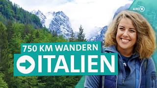 Von Österreich nach Italien – 750 km wandern auf dem AlpeAdria Trail  ARD Reisen [upl. by Corella832]