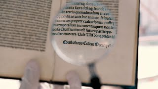 Torna in Italia incunabolo di Cristoforo Colombo [upl. by Etteiluj]