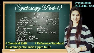 Proton NMR Organic Spectroscopy Part1 Chemical Shift Reference standard Spectroscopy in Hindi [upl. by Kendall188]