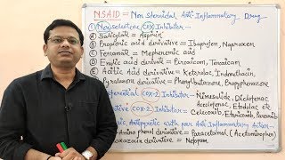 Non Steroidal Antiinflammatory Drugs NSAIDs Pharmacology Part 1 Classification and Mechanism [upl. by Tennek780]