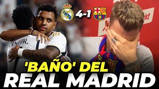 🏆BAÑO BLANCO  REAL MADRID 41 BARÇA [upl. by Pruchno404]