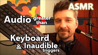 Mastered ASMR  SemiAudible speech to Keyboard triggers for you [upl. by Anatsirhc345]