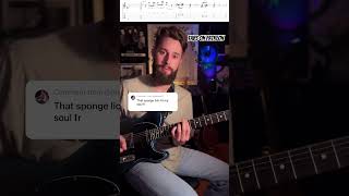 horseradish is not an instrument either electricguitar johnmayer coversong spongebob meme [upl. by Germaine]